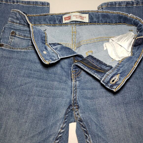 LEVI'S Boys 511 Flex Slim Fit Performance Jeans Size 14 -  27 x 29 - Picture 6 of 9